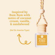 Pistachio and Salted Caramel Fragrance Car Air Freshie