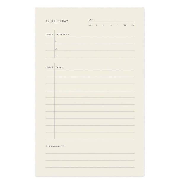 To-Do Today Notepad - 50 Pages