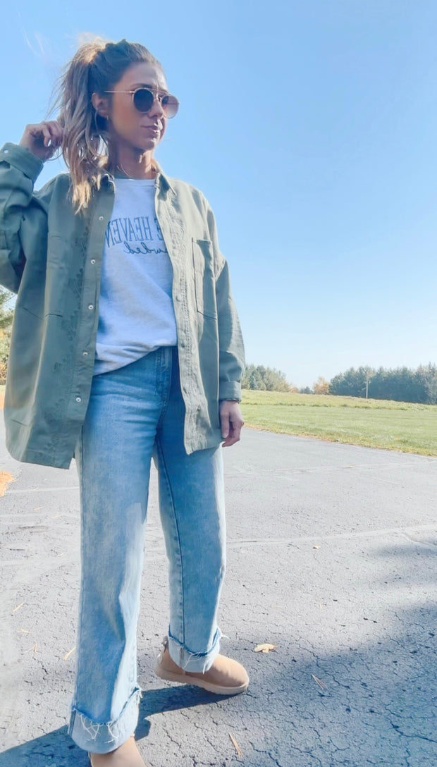 Embroidered Make Heaven Crowded Sweatshirt