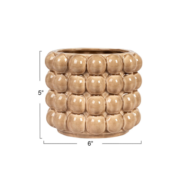 Sepia Tortoise Planter