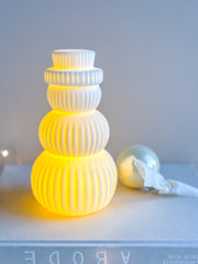 Glow Stoneware Snowman
