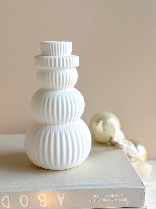 Glow Stoneware Snowman