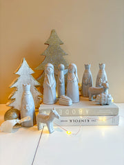 Silent Night Stoneware Set