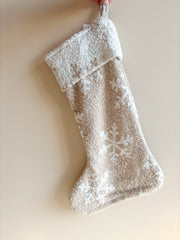 The Cozy Snowflake Stocking