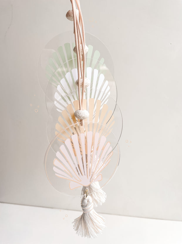 Salty Seashell Car Charm Diffuser