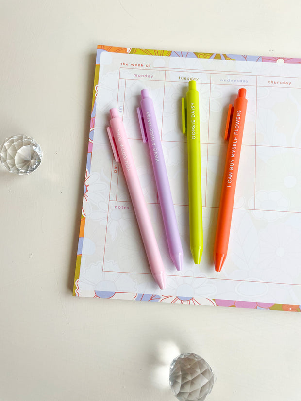 Oopsie Daisy Jotters - Set of 4