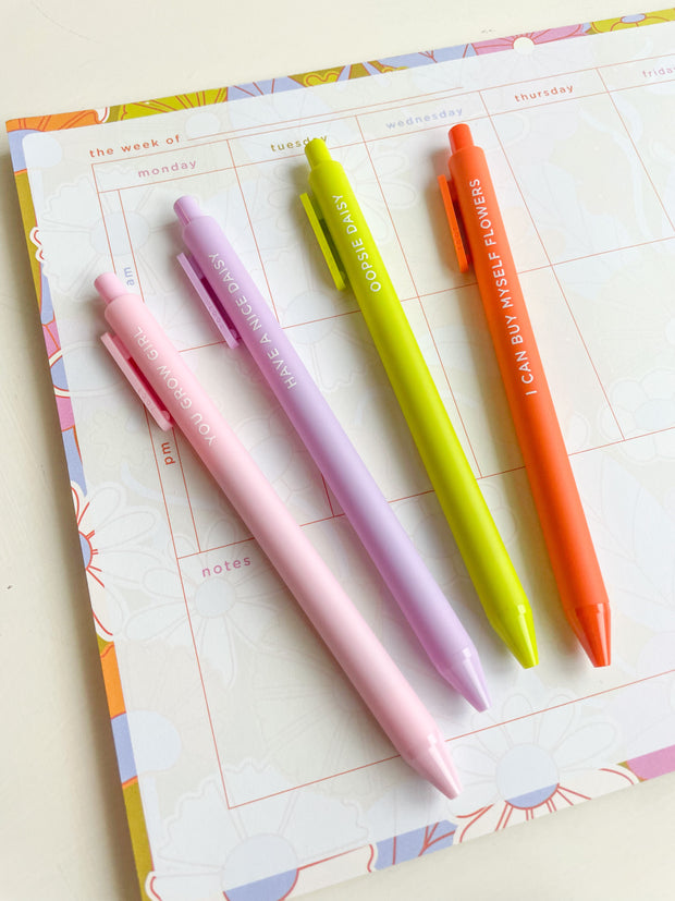 Oopsie Daisy Jotters - Set of 4
