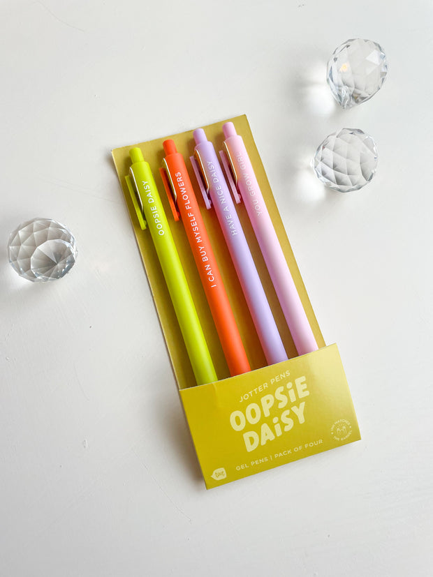 Oopsie Daisy Jotters - Set of 4