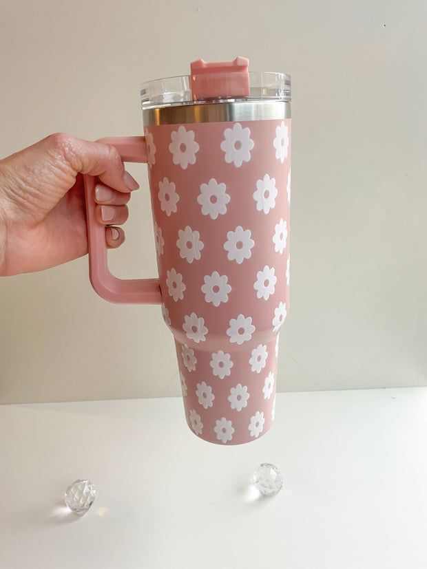 Daisy Tumbler - Pink