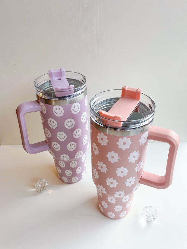 Daisy Tumbler - Pink