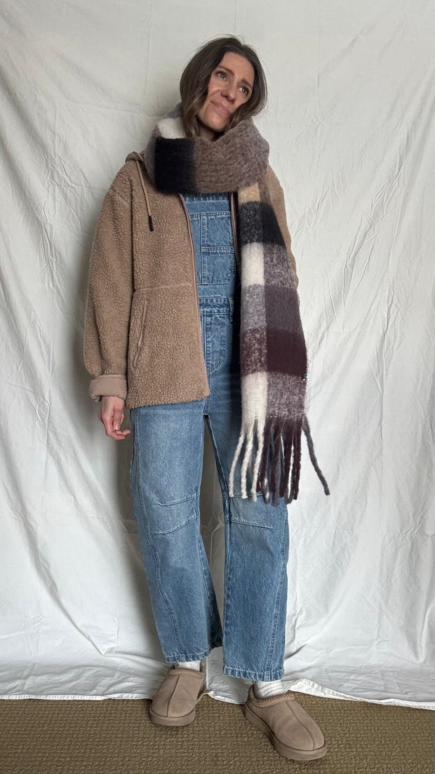Everest Cozy Scarf - Black