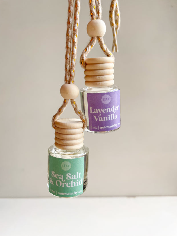 Lavender Vanilla Fragrance Car Air Freshie