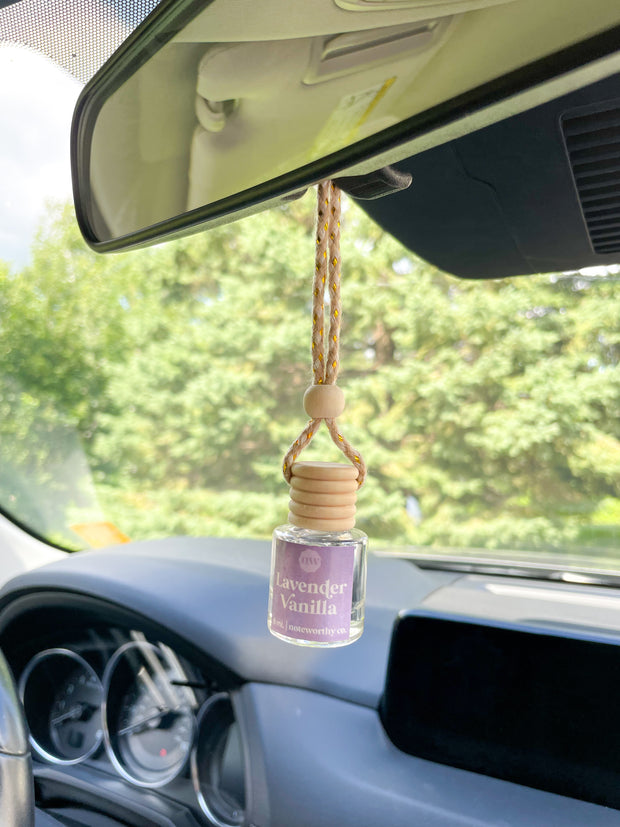 Lavender Vanilla Fragrance Car Air Freshie