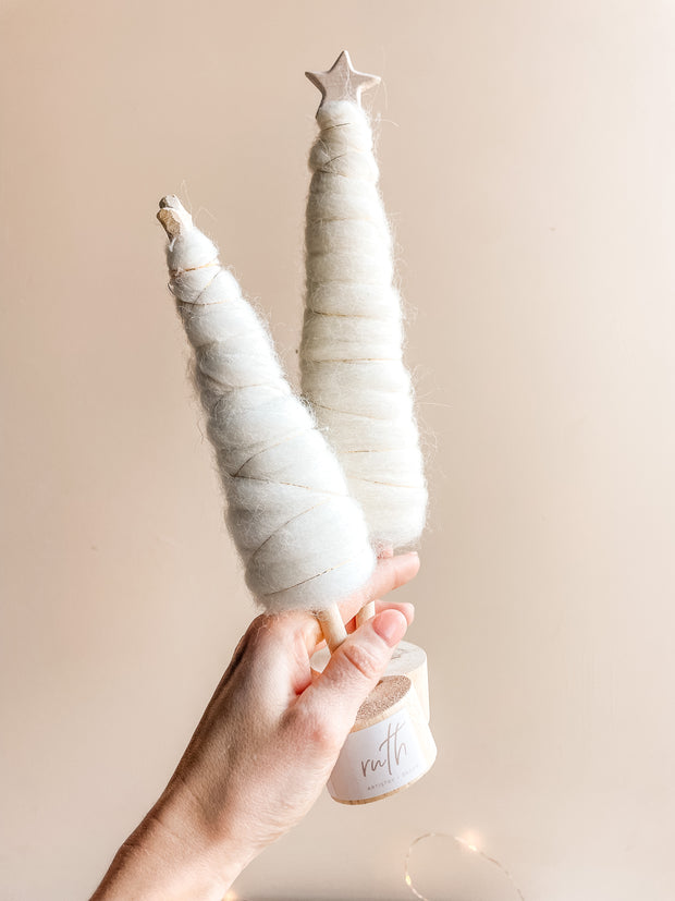 Ivory Wooly Tree - 2 Sizes