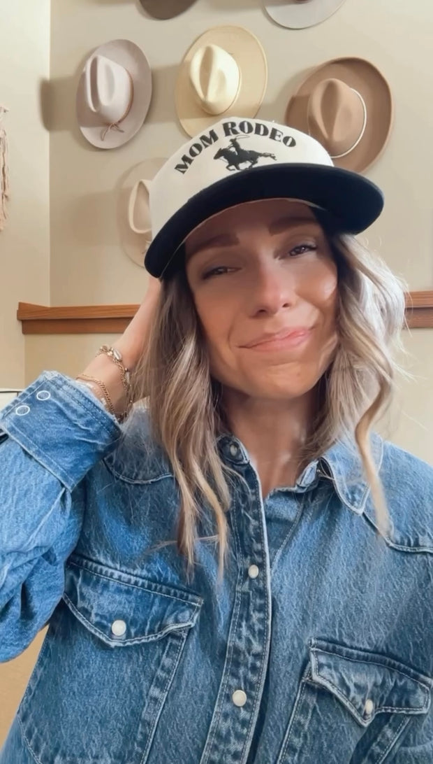 Mom Rodeo Trucker Hat