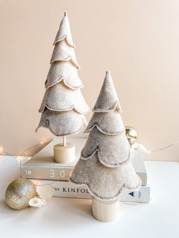 Scallop Tree - Taupe