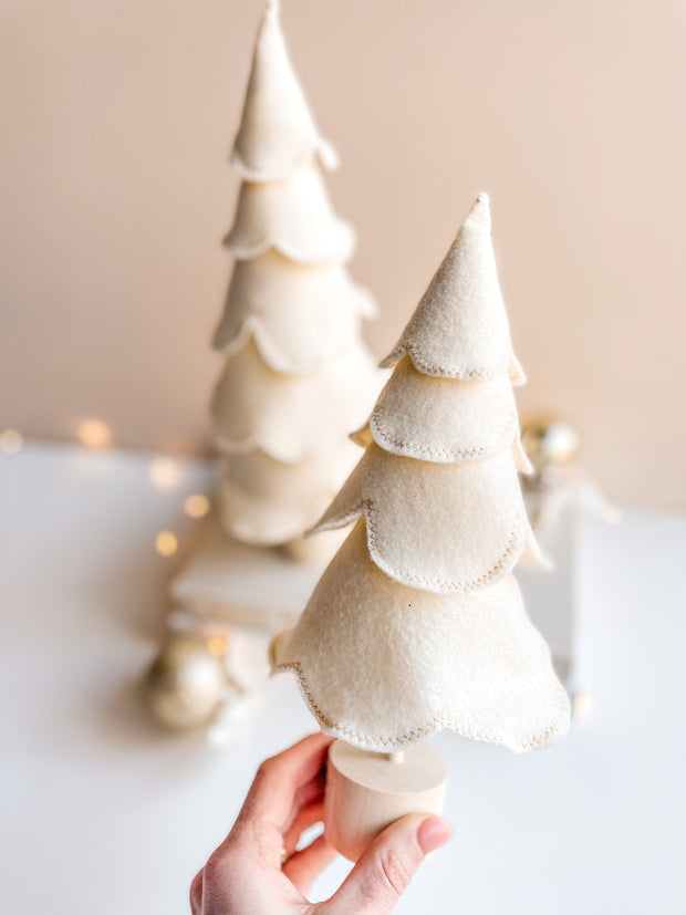 Scallop Tree - Cream