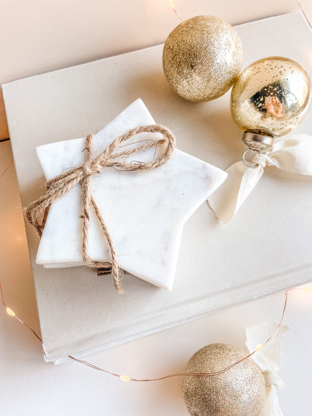 Marble Star Coaster - Set of 4