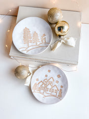 Winter Cookie Plate - 2 Styles
