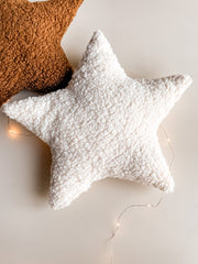 Shine Bright Sherpa Star Pillow - 2 Colors