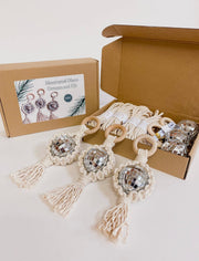 DIY Macrame Disco Ornament Kit