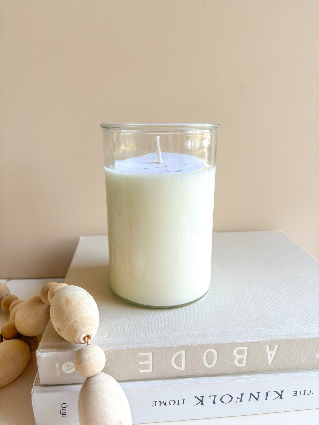 Candles For Ruth 20oz Hurricane Glass Candle – Ruth Artistry & Decor