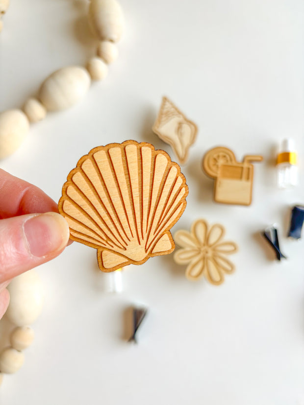 Ocean Seashell Vent Clip Diffuser