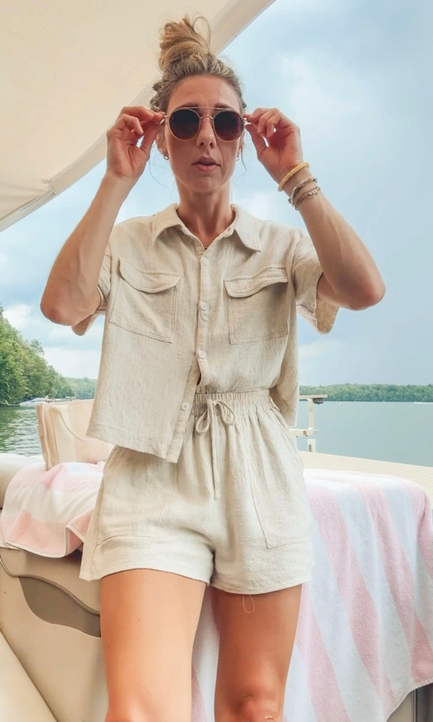 Summer Linen Set