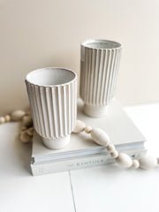 Ribbed Vase - SM