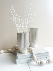 Ribbed Vase - SM