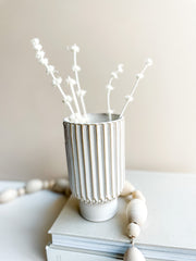 Ribbed Vase - SM