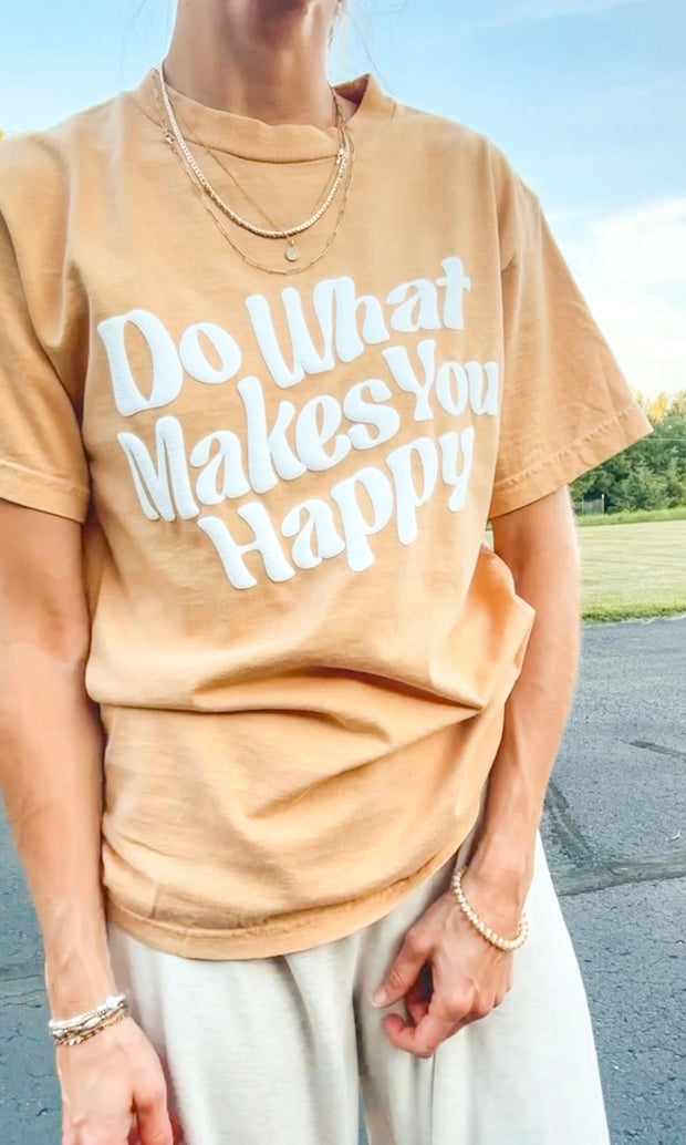 Be Happy Graphic Tee