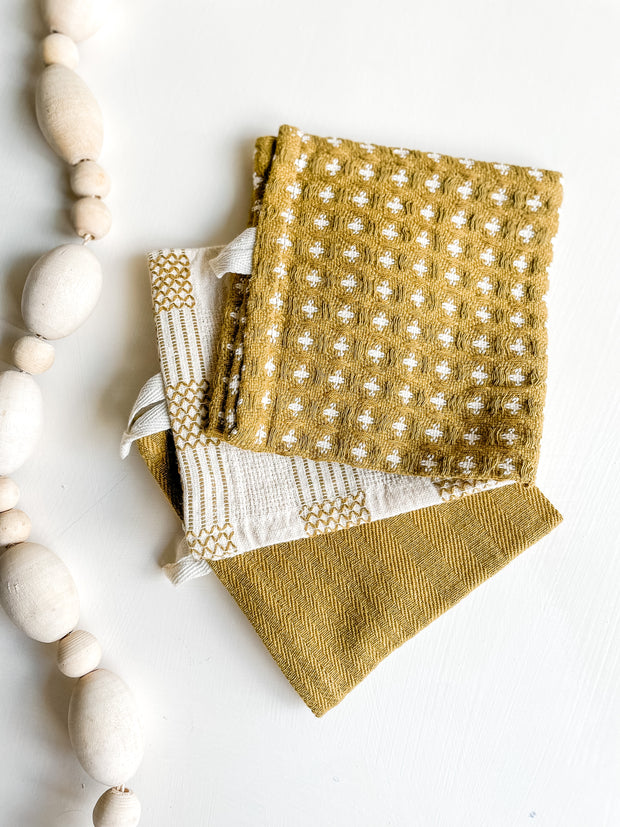 Woven Dish Cloths - Set of 3