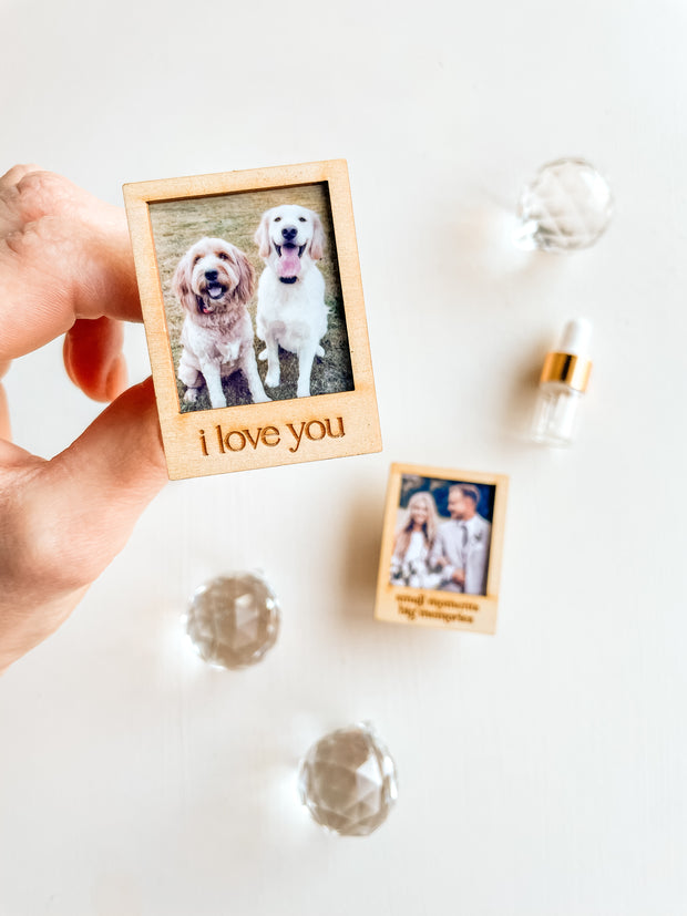 Personalized Polaroid Photo Vent Clip Diffuser