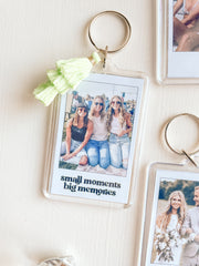 Custom Polaroid Photo Keychain