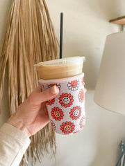 Daily Grind Coffee Coozie - Groovy Daisy