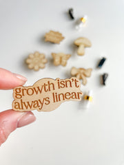 Growth Isn't Linear Vent Clip
