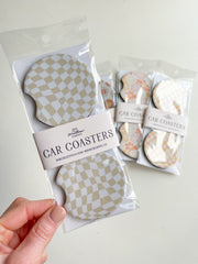 On-the-Go Car Coasters - Check It Out