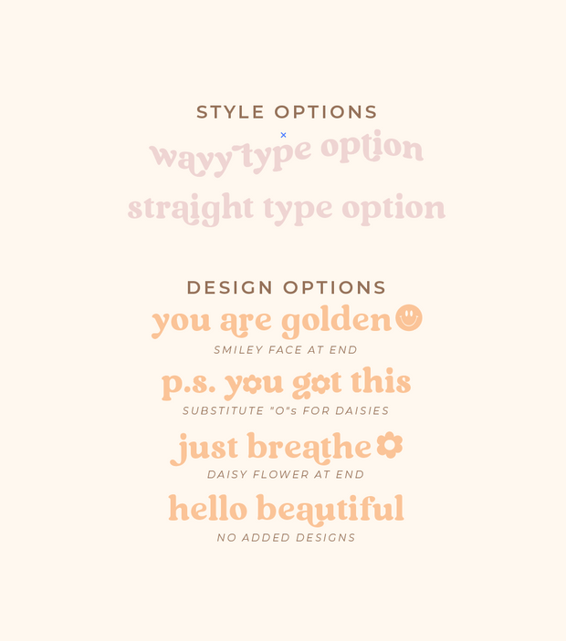 *Custom Saying* Positive Mirror Decal