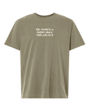 A Better Place Graphic Tee - Garment Olive