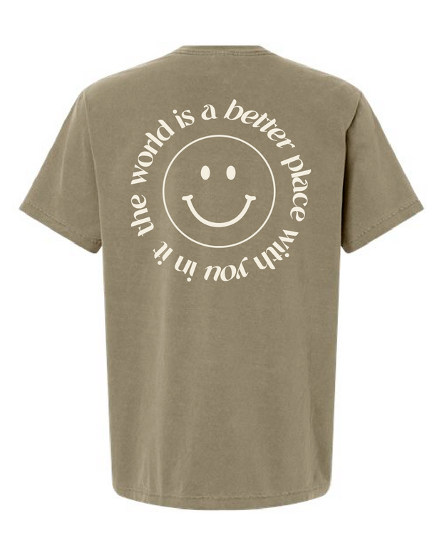 A Better Place Graphic Tee - Garment Olive