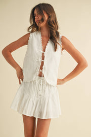 Eyelet Top