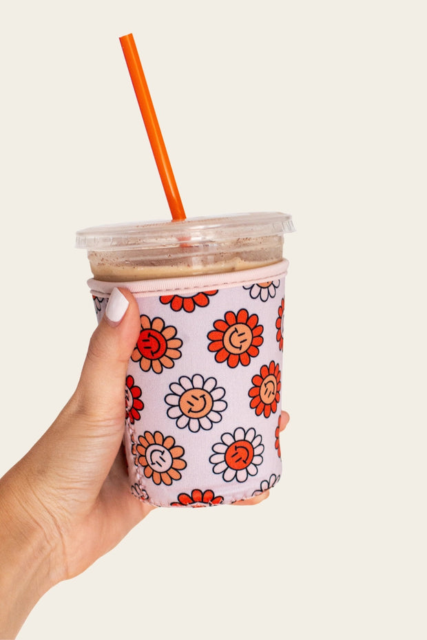 Daily Grind Coffee Coozie - Groovy Daisy