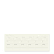 Weekly Keyboard Planner Desk pad - 52 Pages