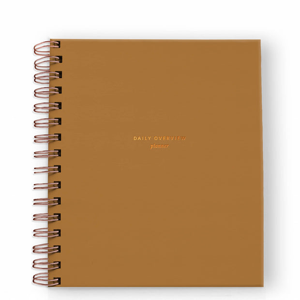 Daily Overview Planner - 100 Pages - Undated