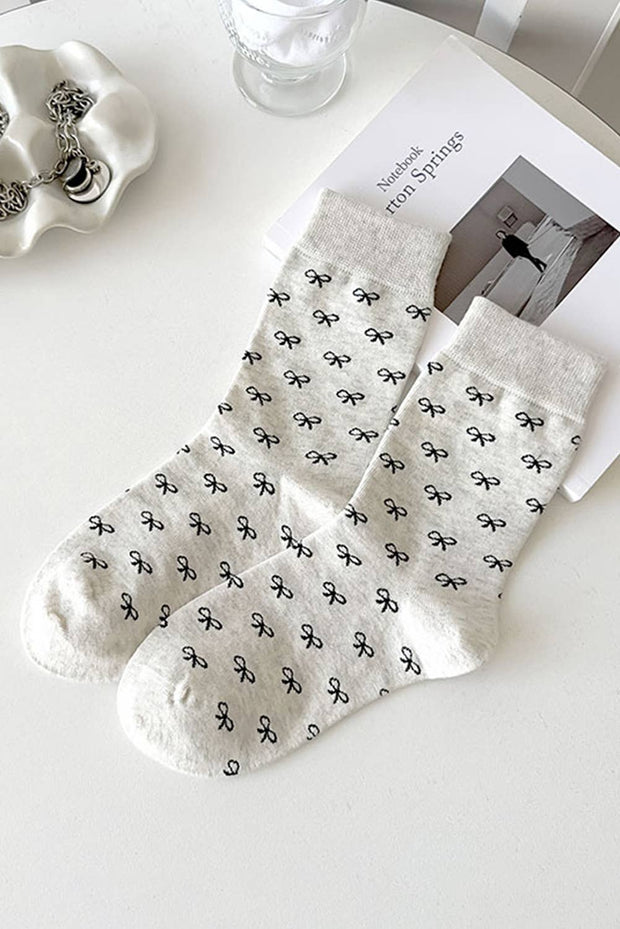 Bow Crew Socks