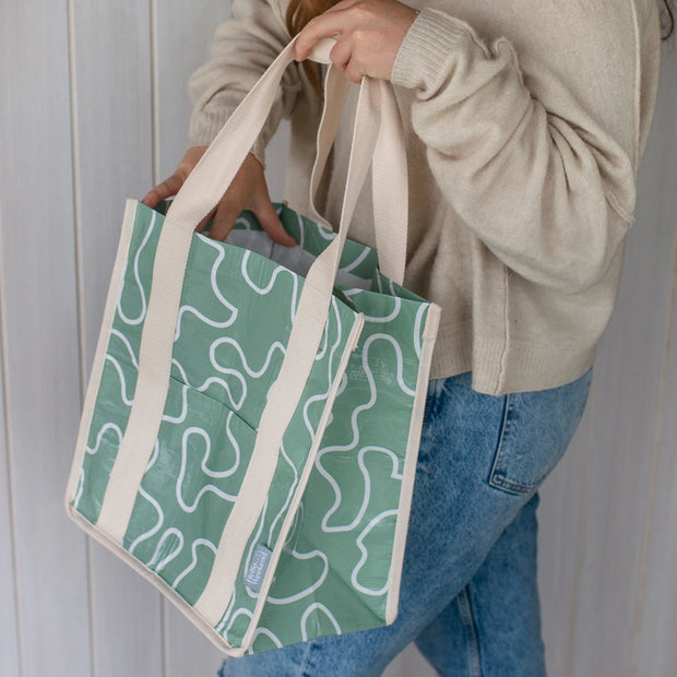 Daily Reusable Tote - Wavy Waves