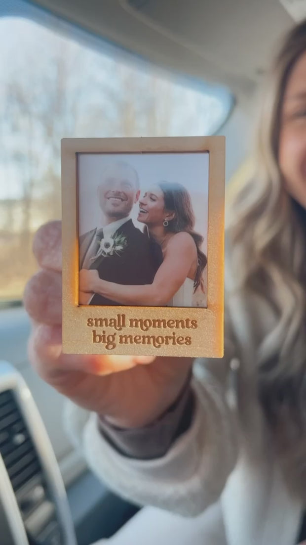 Personalized Polaroid Photo Vent Clip Diffuser