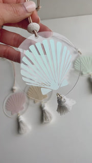 Salty Seashell Car Charm Diffuser