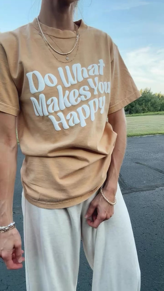 Be Happy Graphic Tee
